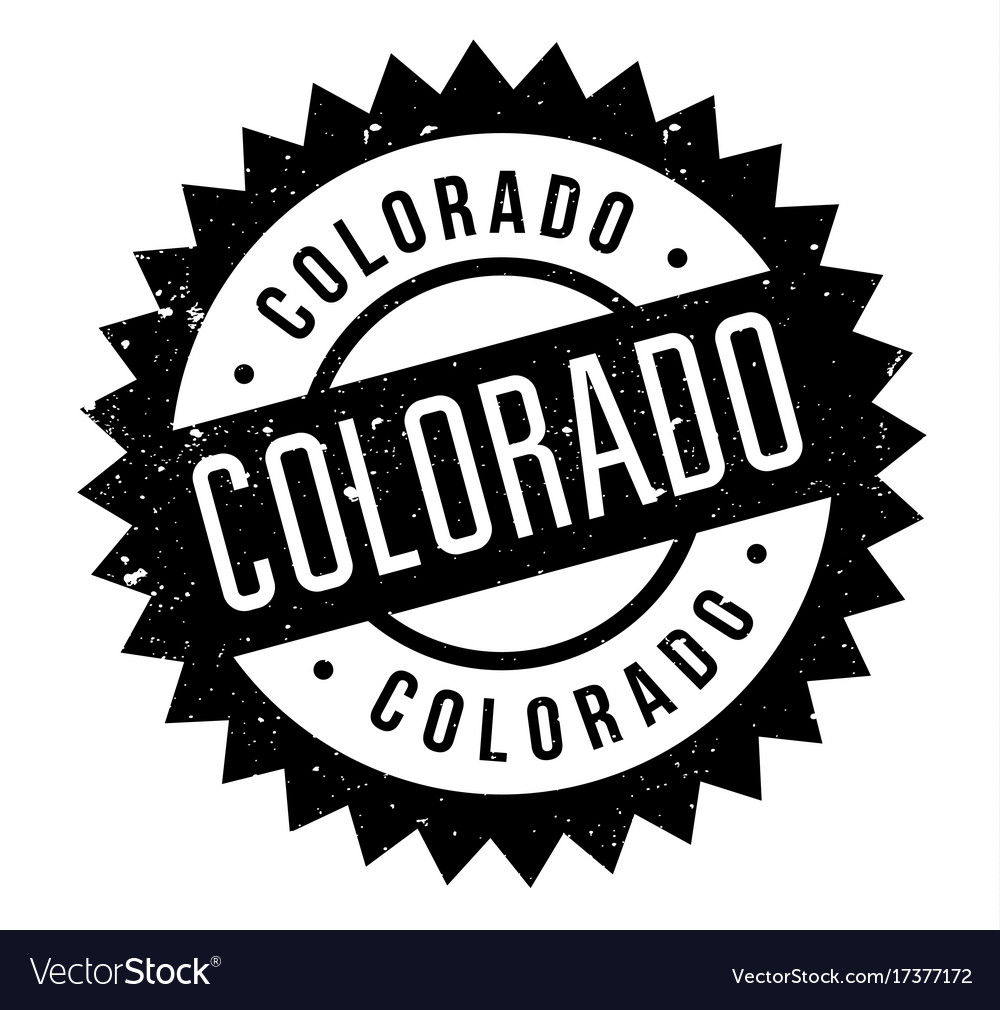 Colorado rubber stamp