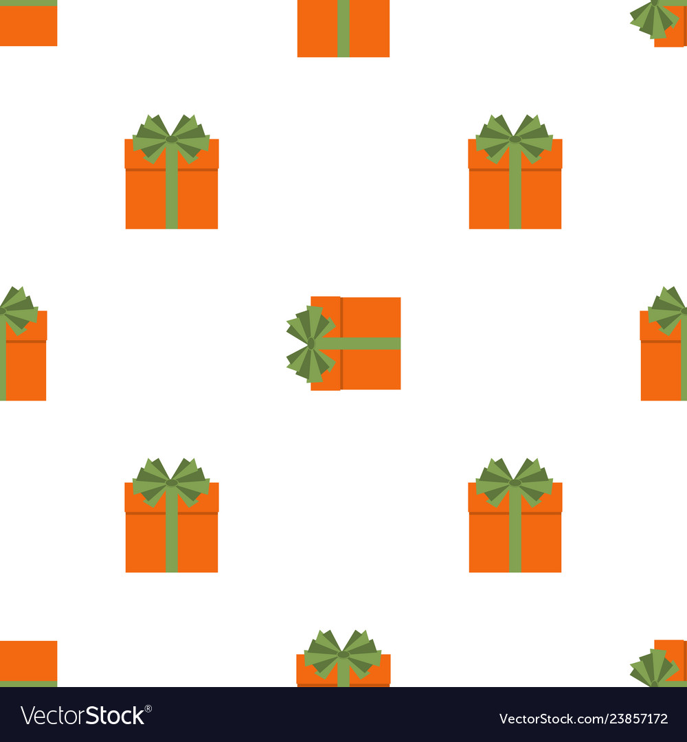 Seamless pattern with gift boxes Royalty Free Vector Image