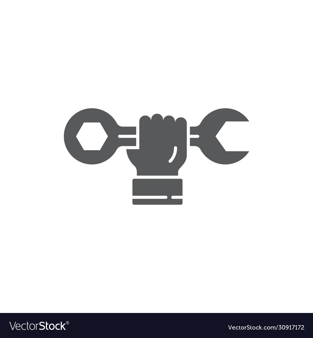 Service tools icon symbol maintenance