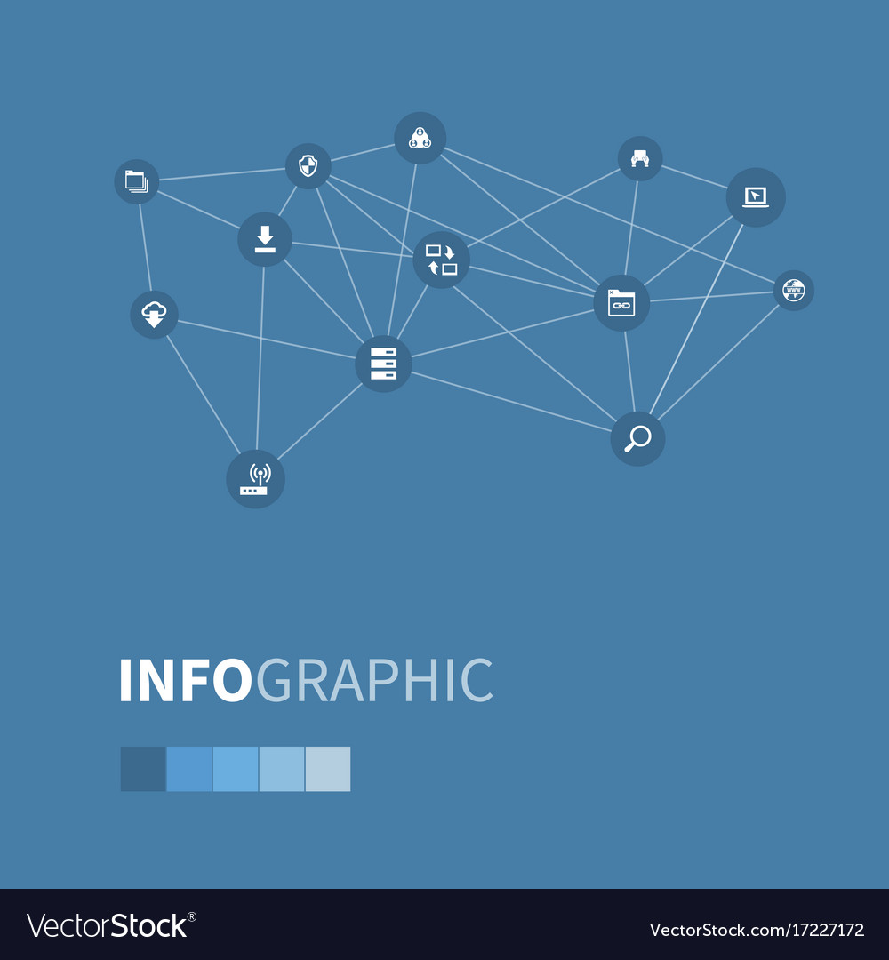 Set of simple web icons
