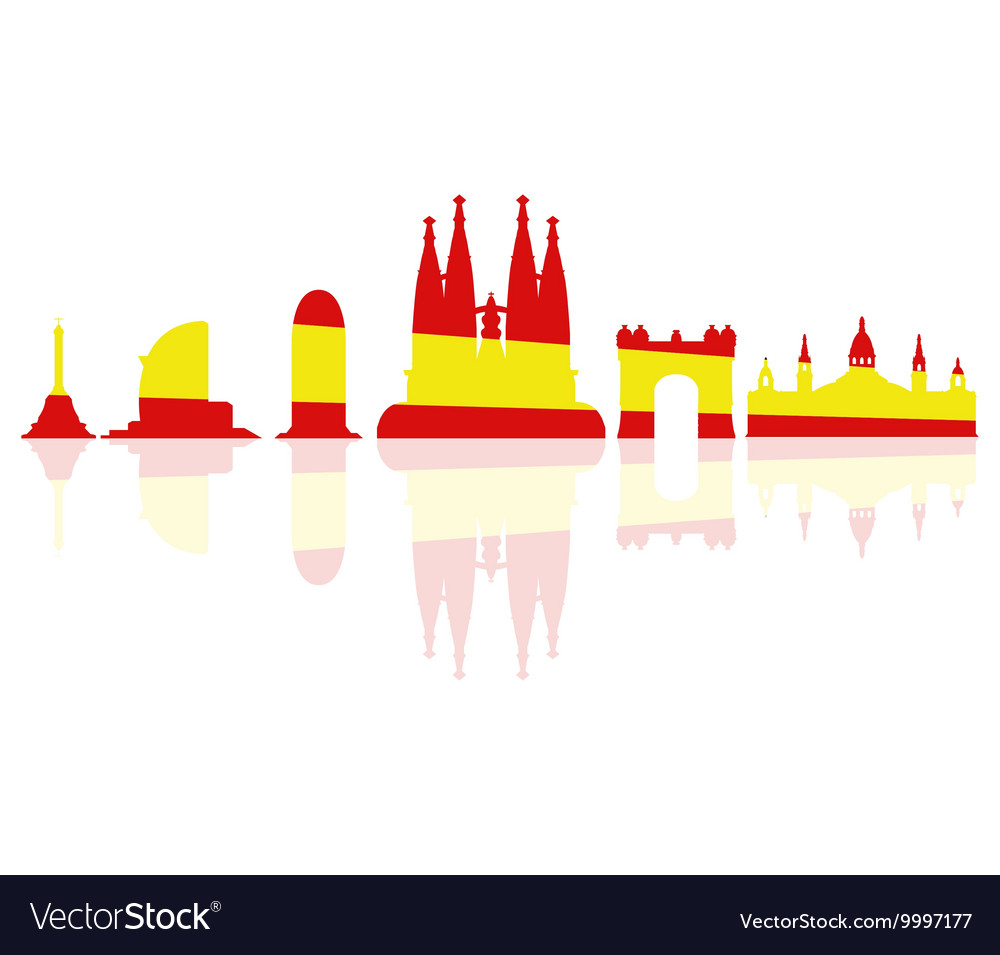 Barcelona skyline