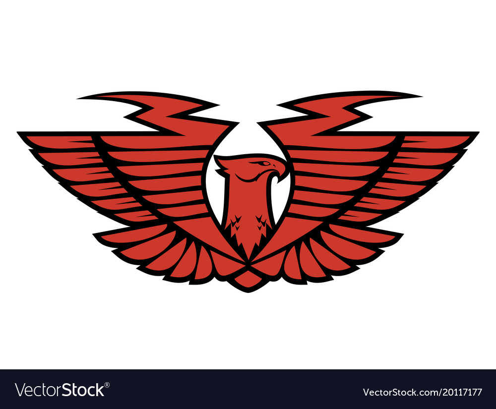 Emblem eagle Royalty Free Vector Image - VectorStock