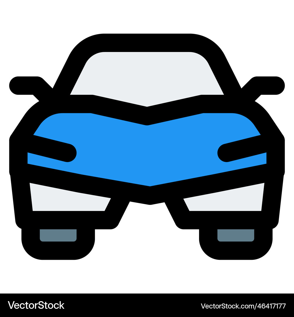 High-performance sports car for race Royalty Free Vector