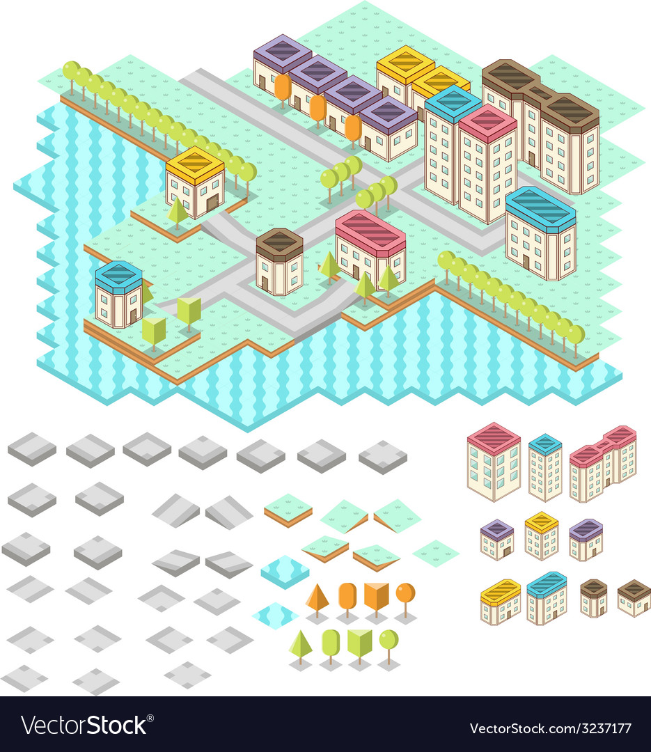 isometric vector game