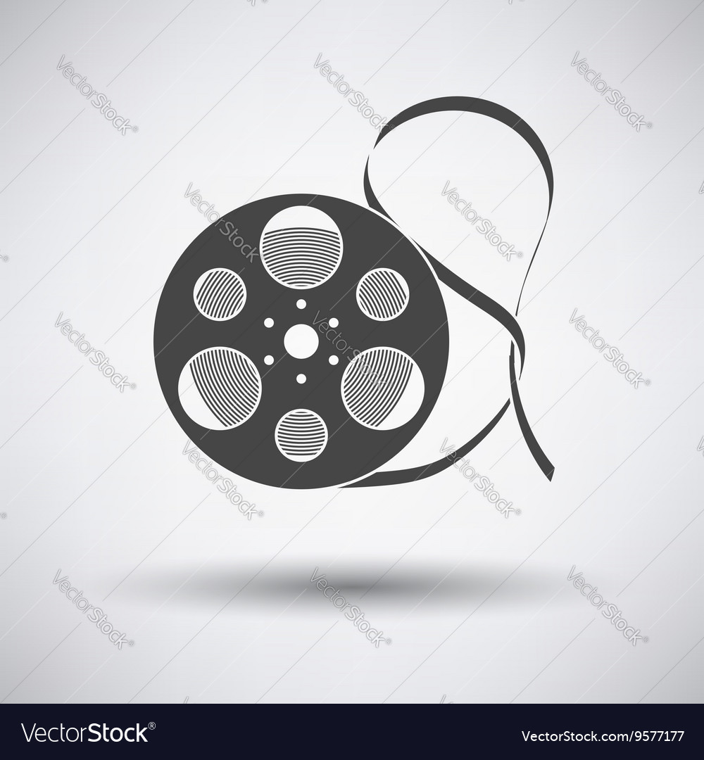 Movie reel icon Royalty Free Vector Image - VectorStock