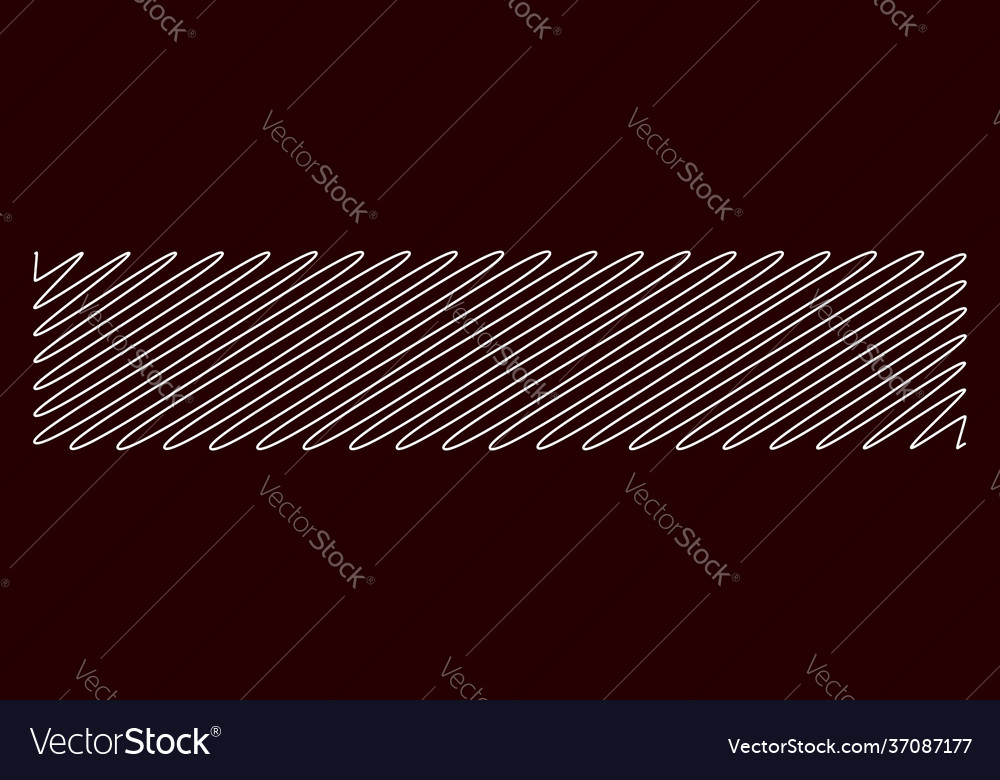 Squiggle scrawl curvy lines rectangular element vector image Squiggle scrawl curvy lines rectangular element