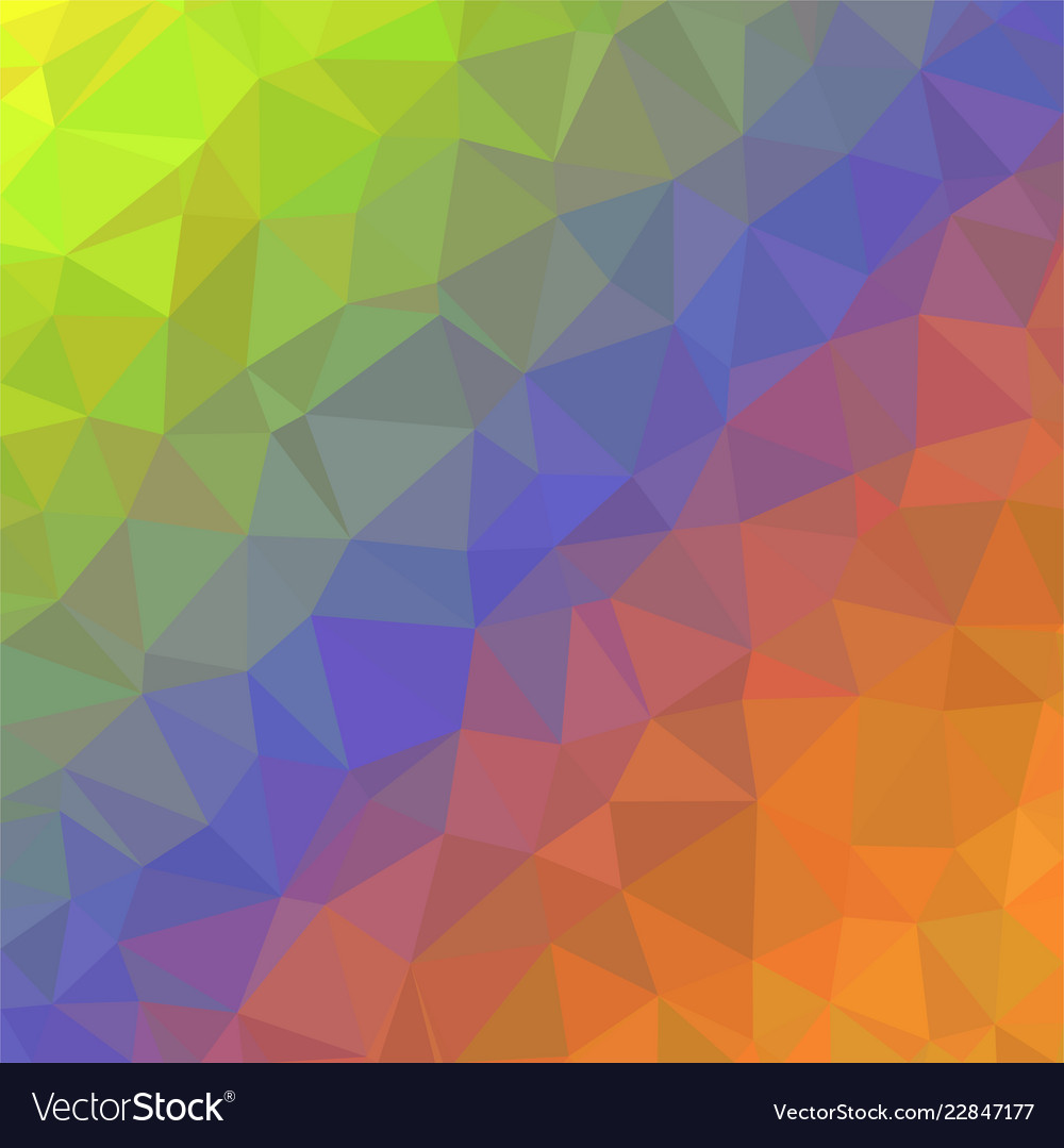 Triangular low poly mosaic abstract pattern vector image Triangular low poly mosaic abstract pattern
