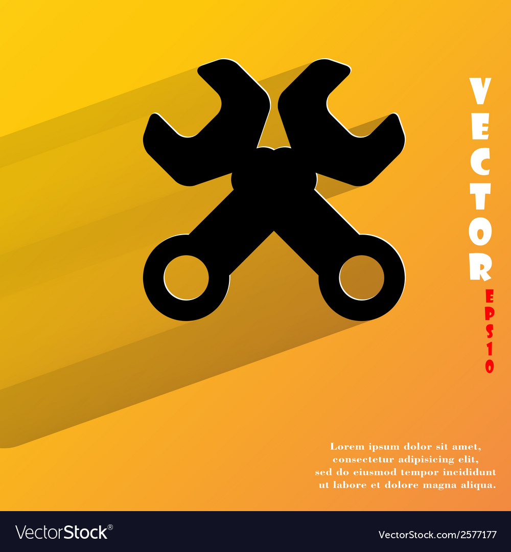 Wrench tool to work flat modern web button