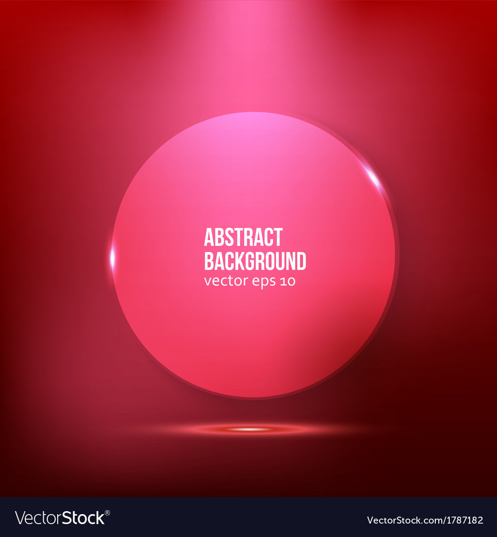 Abstract background circle red