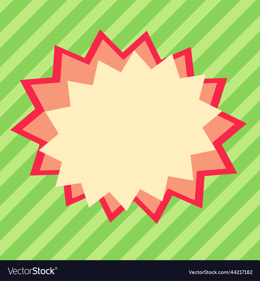 Asymmetrical unequal shaped form format vector image Asymmetrical unequal shaped form format