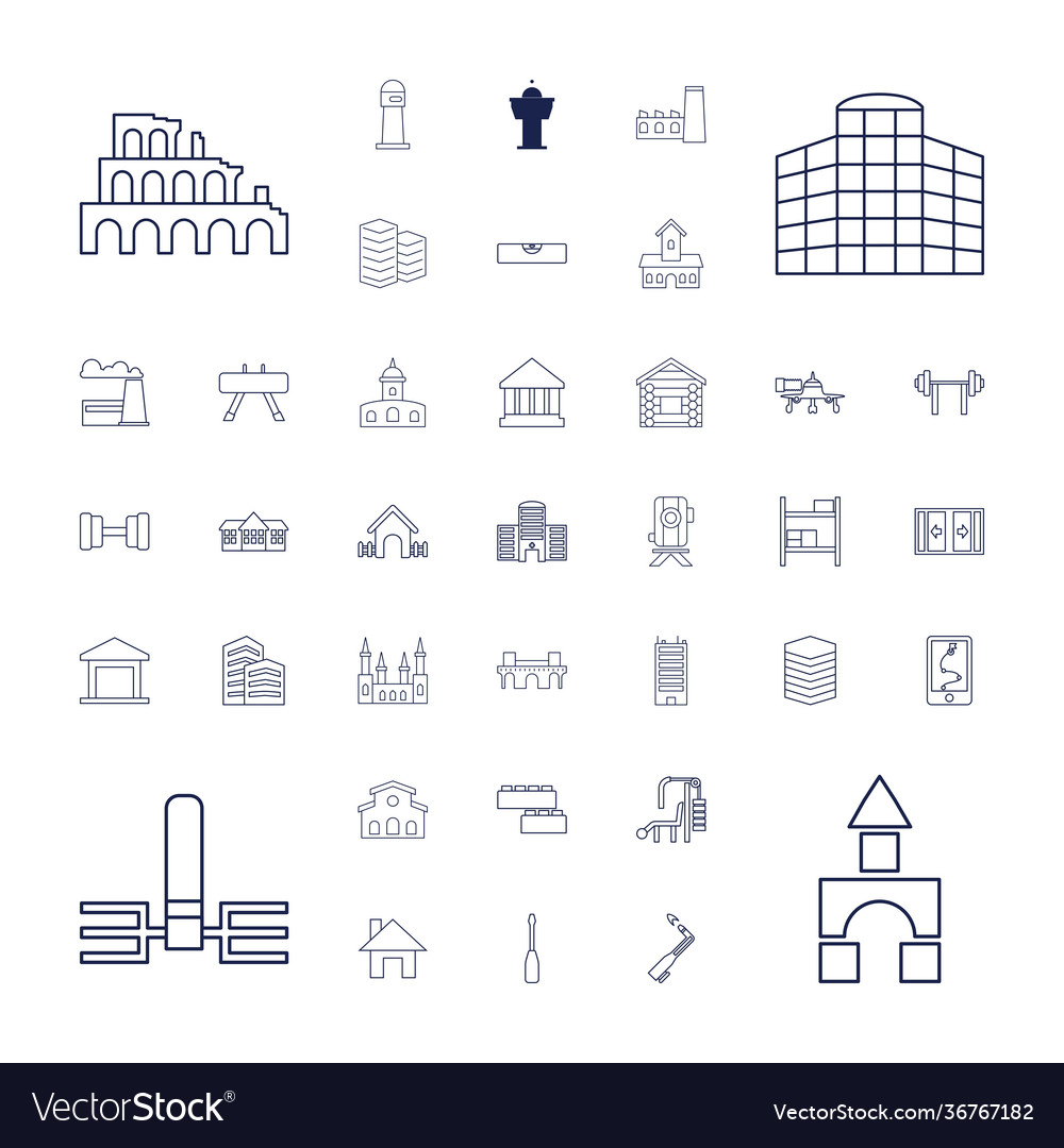 Building icons