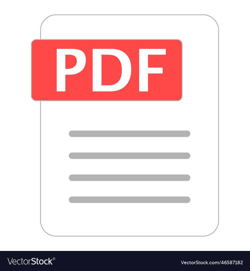 Pdf digital data icon