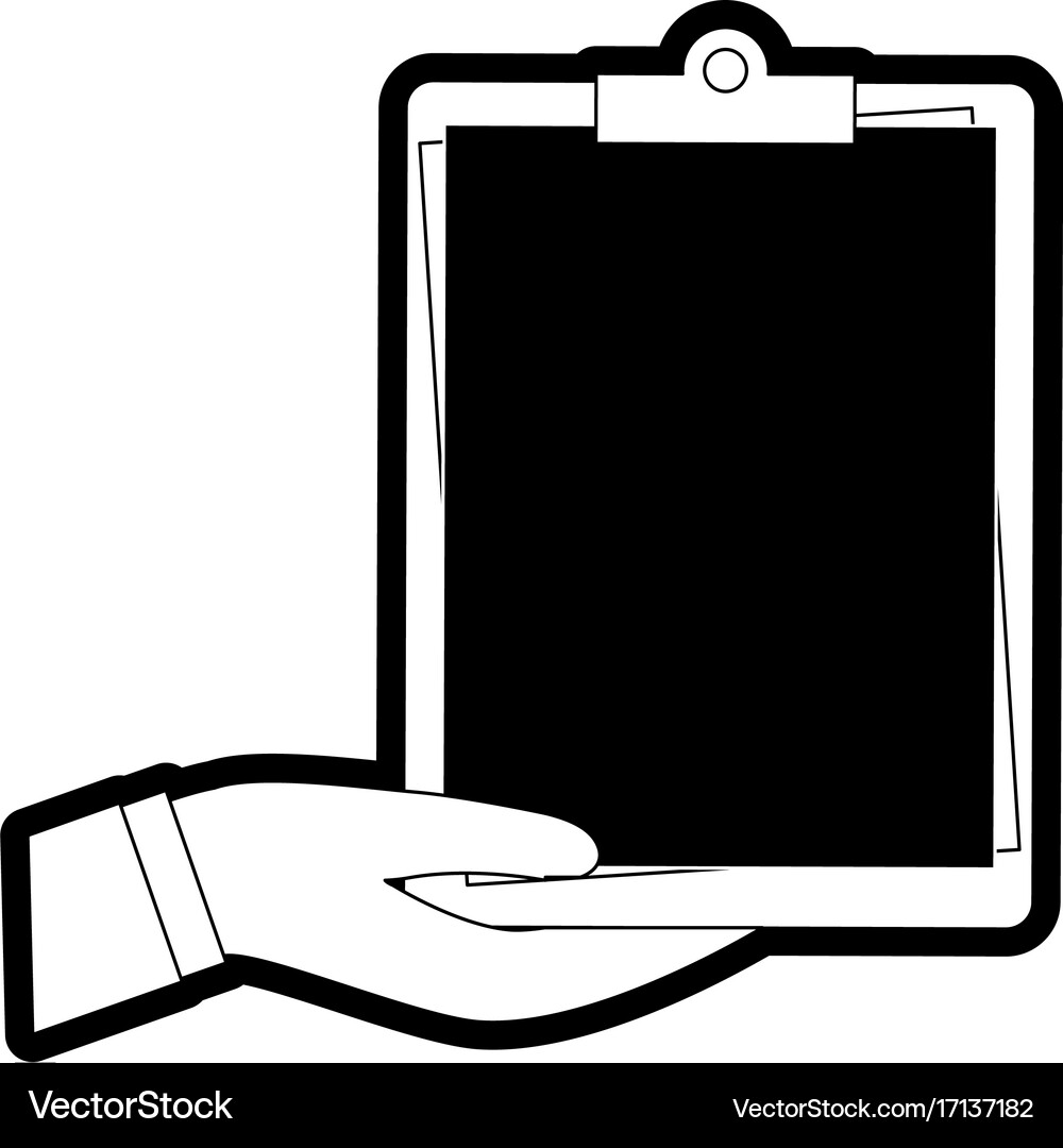Writing board Royalty Free Vector Image - VectorStock
