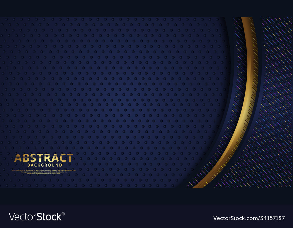 Background with glitters golden effect realistic Vector Image Background with glitters golden effect realistic