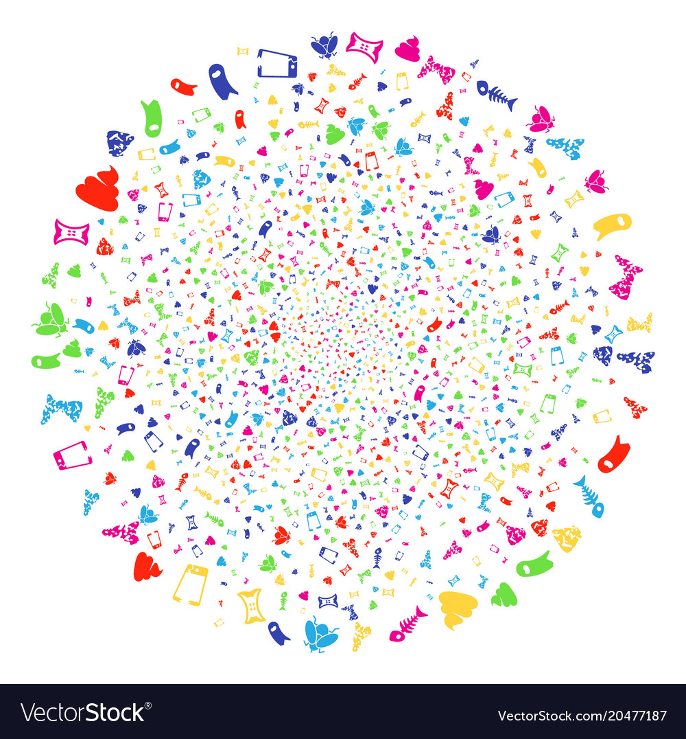 Rubbish exploding cluster