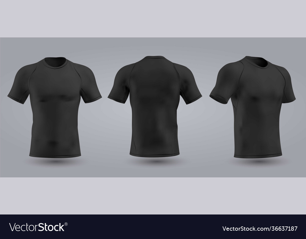 Download T Shirt Mock Up On Transparent Background Vector Image