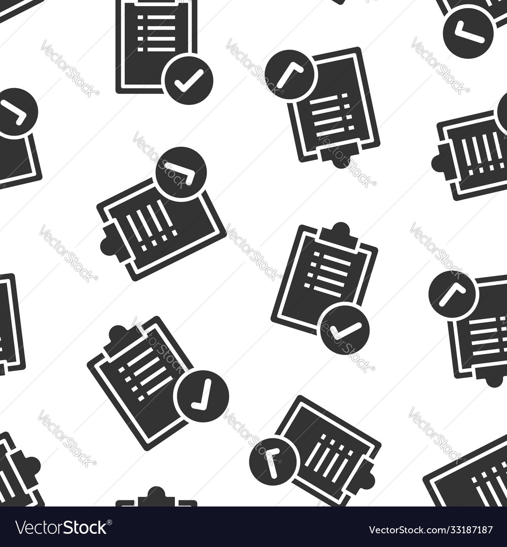 To do list icon in flat style document checklist vector image To do list icon in flat style document checklist