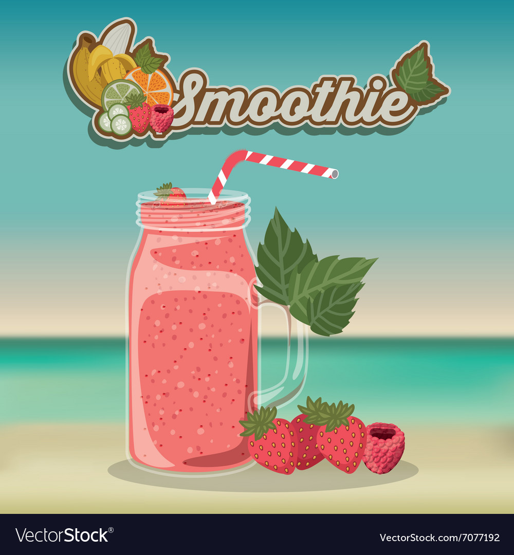 Fruit smoothie design