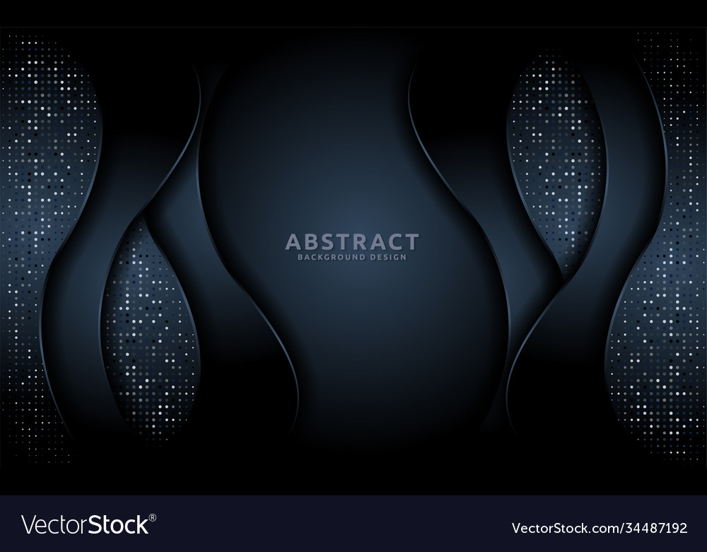 Modern dark background with overlap texture layer