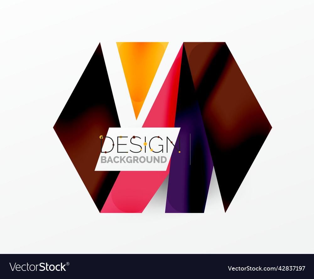 Background abstract overlapping shapes minimal