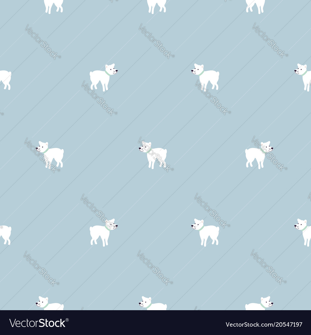 Chihuahua dog seamless pattern