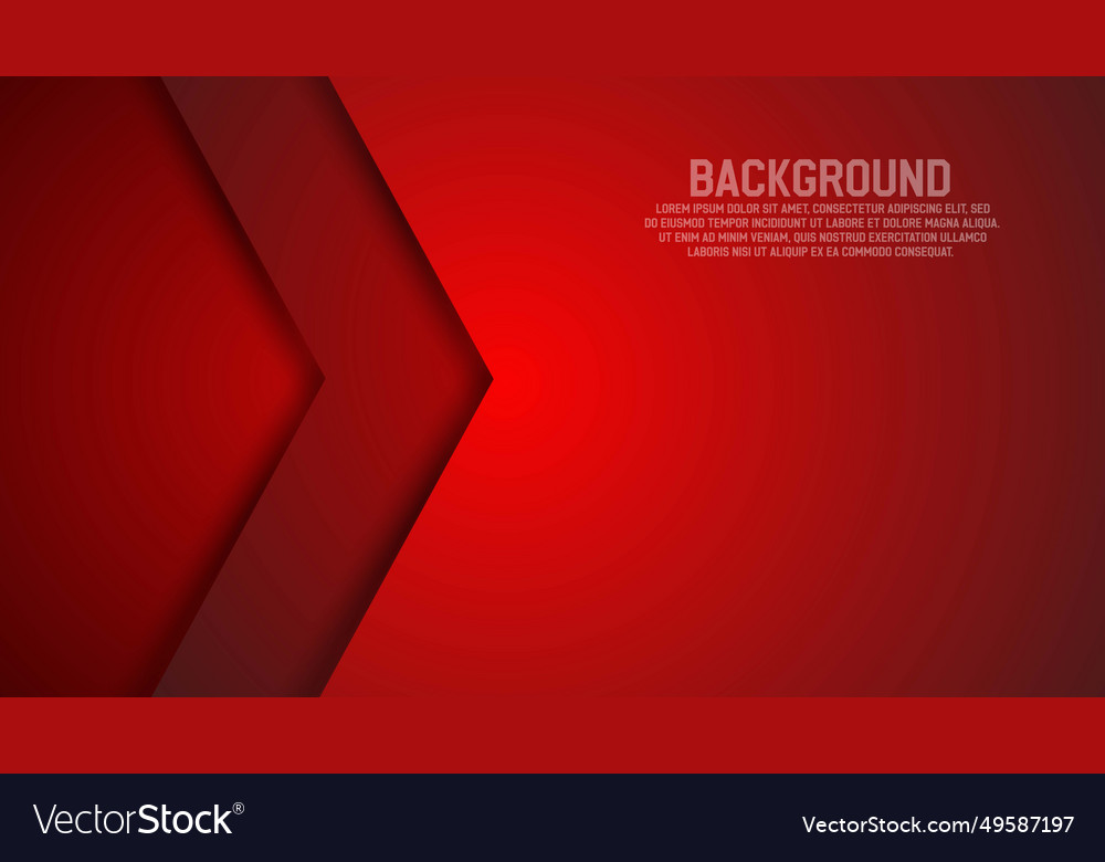 Corner arrows overlap background on space vector image Corner arrows overlap background on space