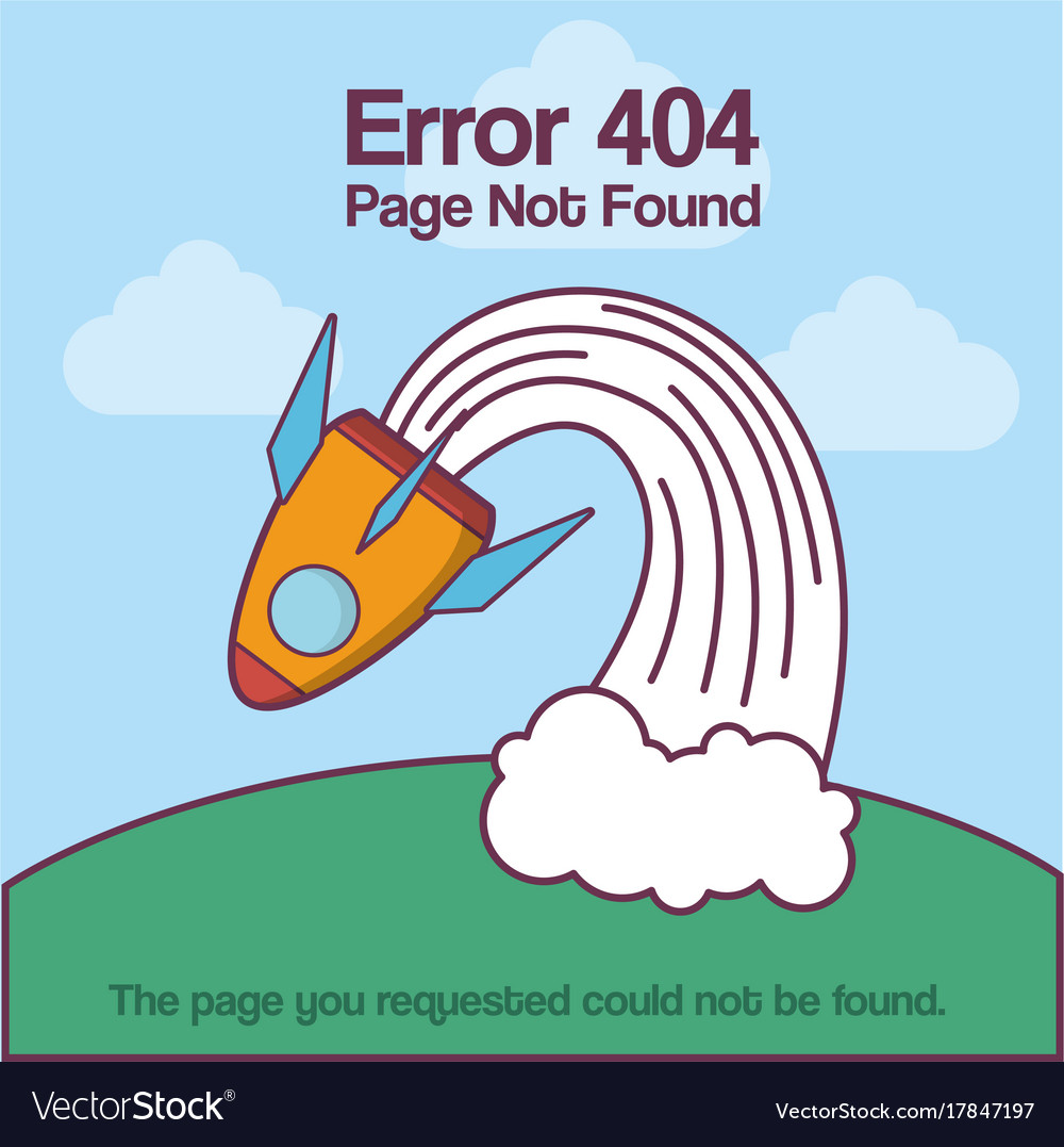 Error 404 design