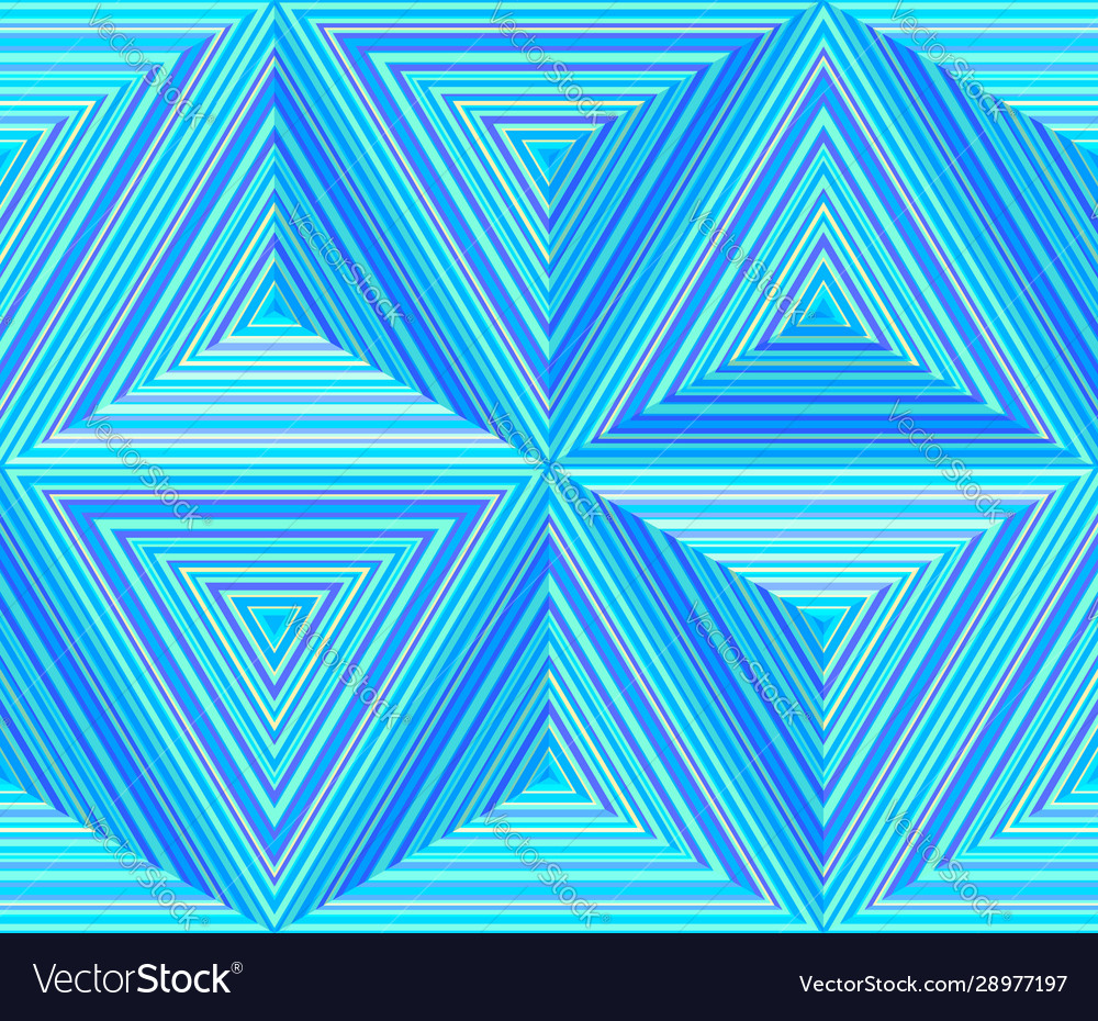 Triangular dimensions abstract geometric vector image Triangular dimensions abstract geometric