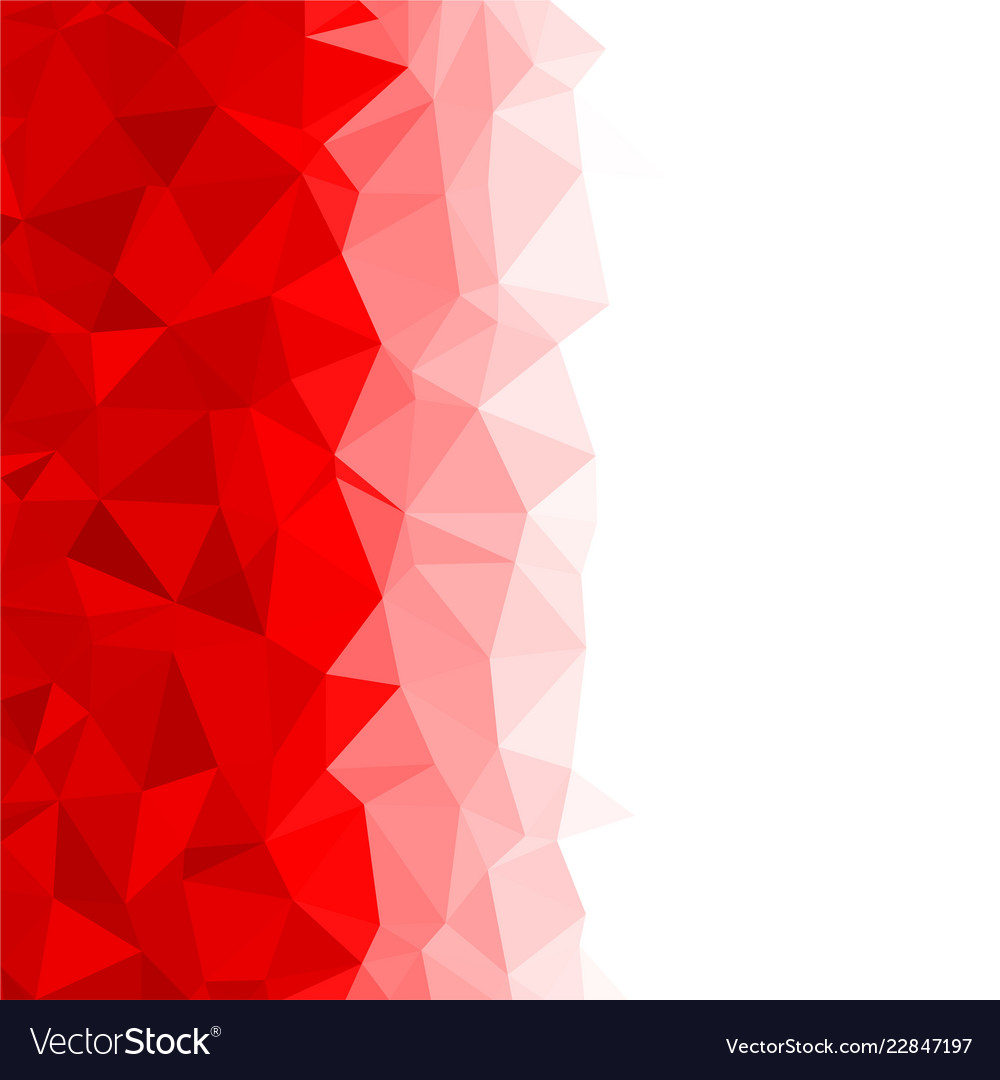 Triangular low poly mosaic abstract pattern vector image Triangular low poly mosaic abstract pattern