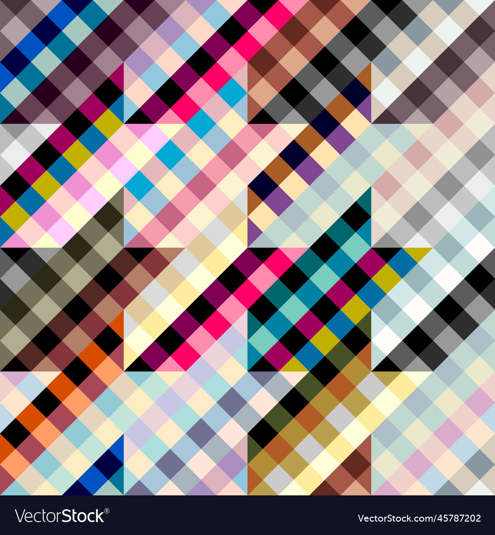 Abstract background squared pattern seamless vector image Abstract background squared pattern seamless