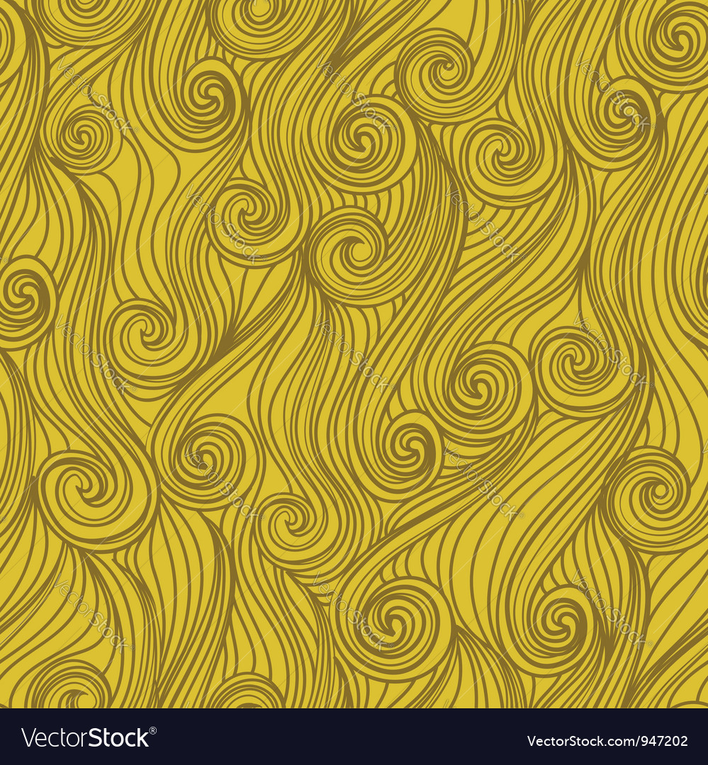 Abstract Swirl Wave Pattern