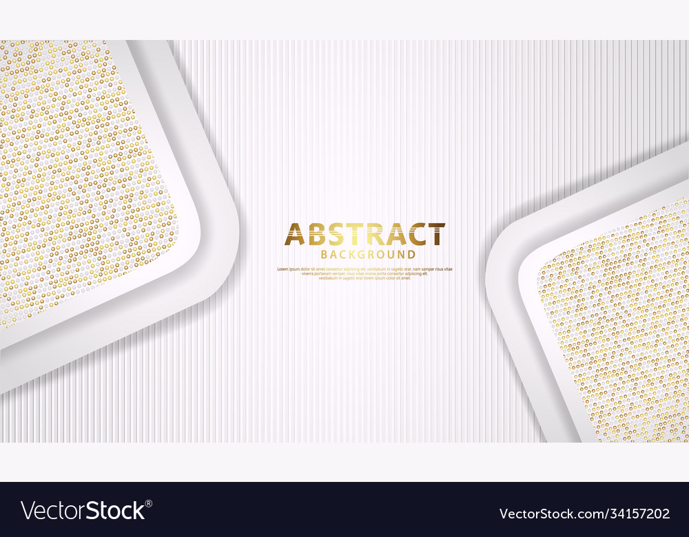 Background with glitters golden effect realistic