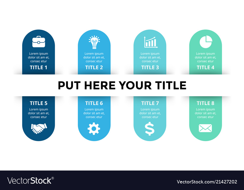 Paper Arrows Infographic Banners Diagram Vector Image