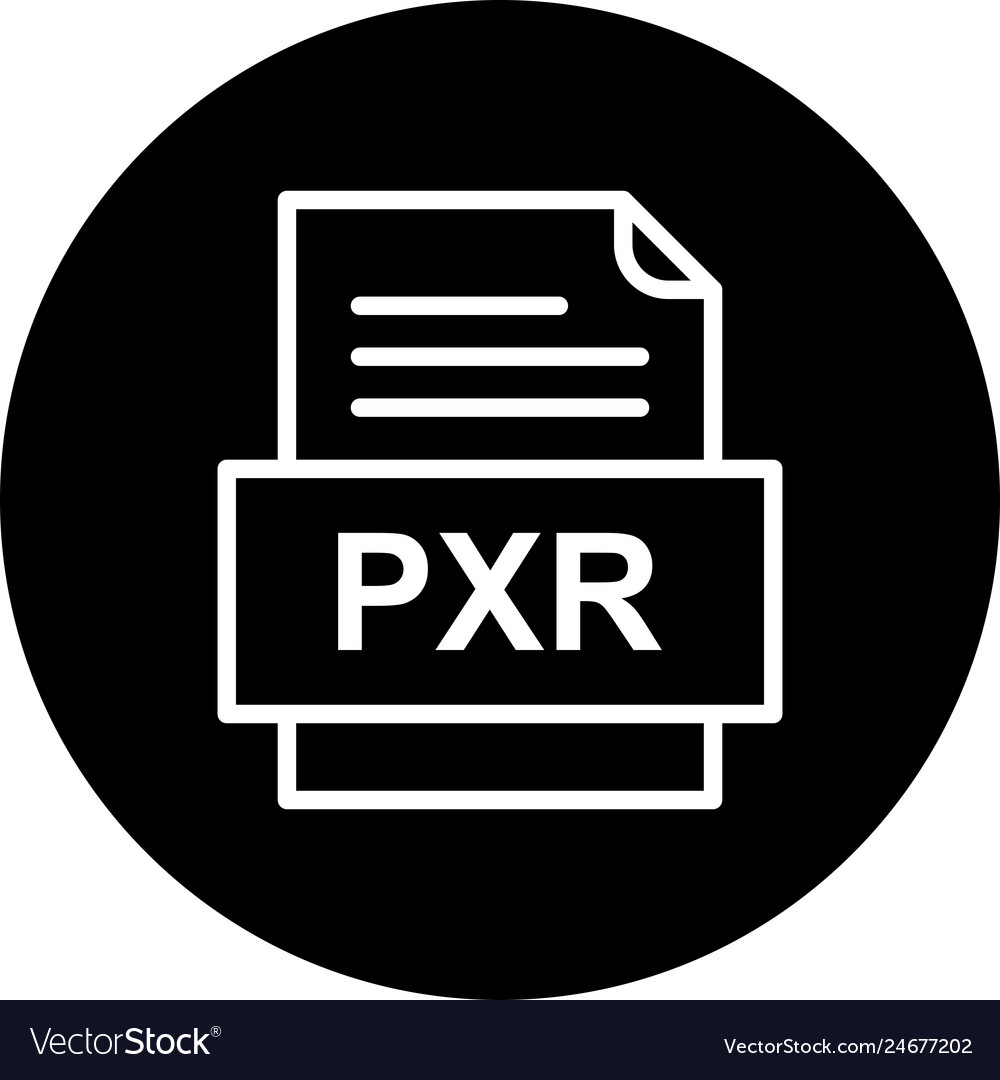 Pxr file document icon