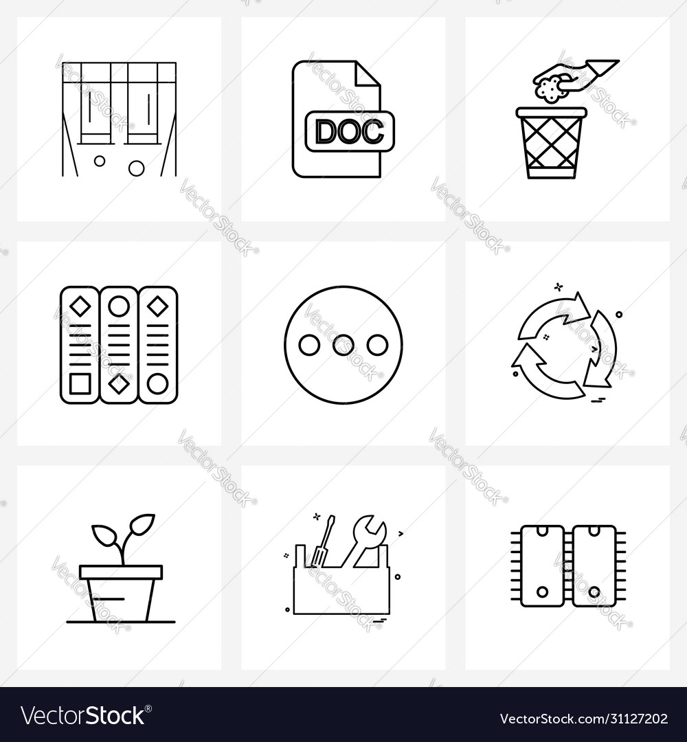 Set 9 ui icons and symbols for arrow