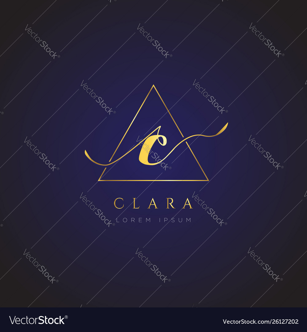 Simple elegance initial letter b logo type sign vector image Simple elegance initial letter b logo type sign