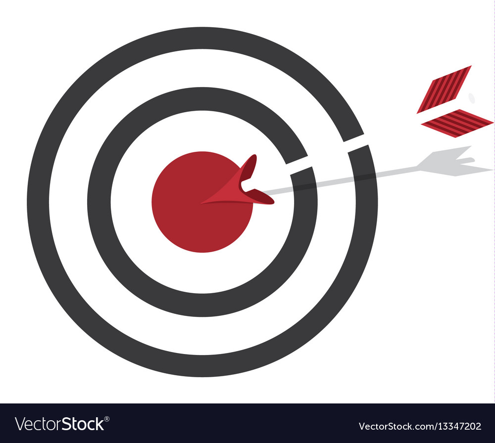 Target dartboard symbol