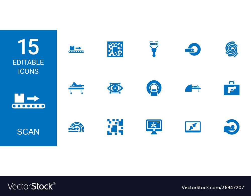 15 scan icons