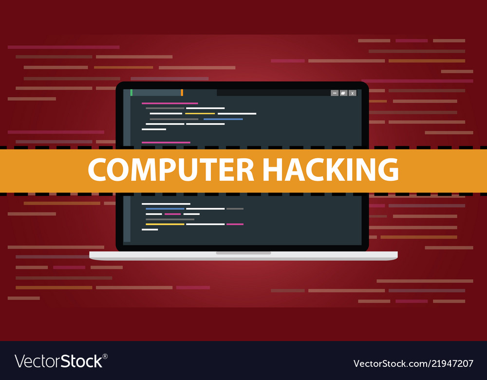 Computer Security & Hacking Concept