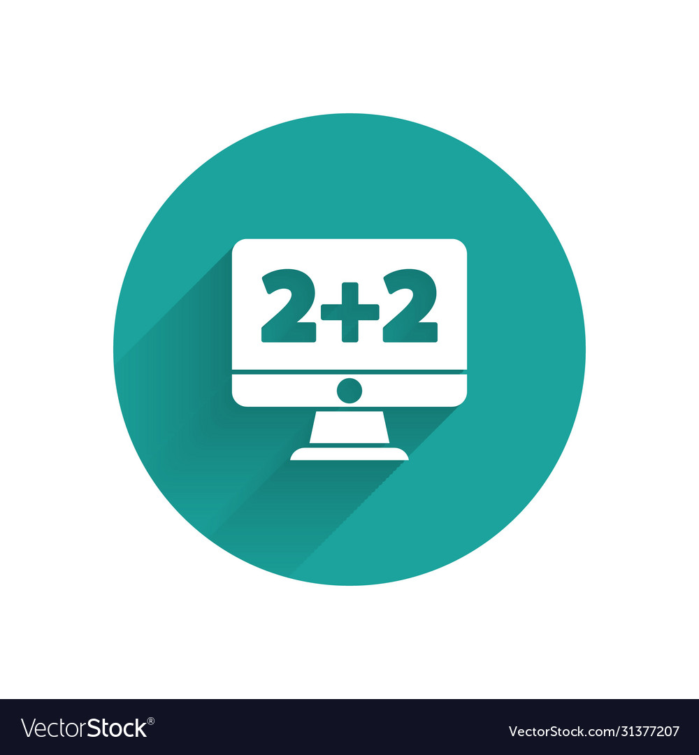 White math system equation solution on computer