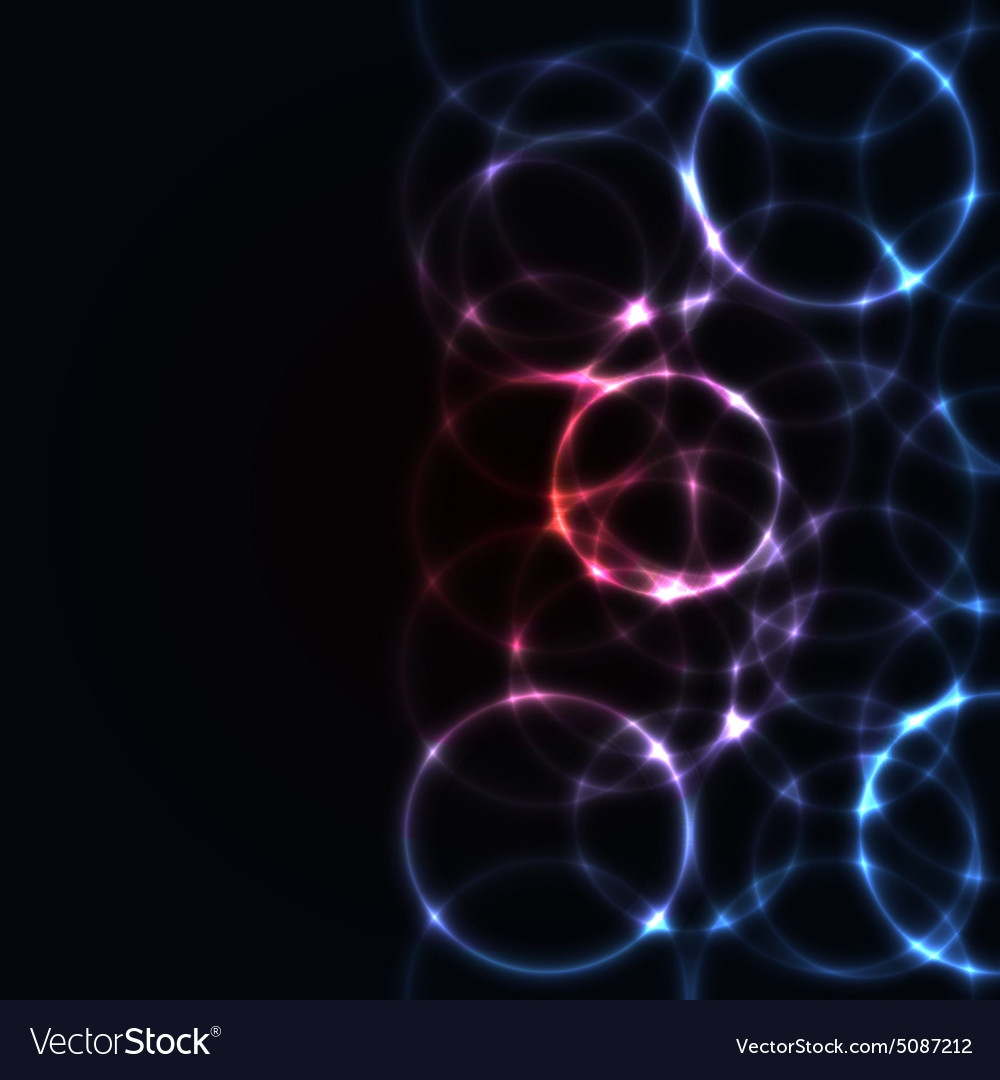 Abstract luminous background