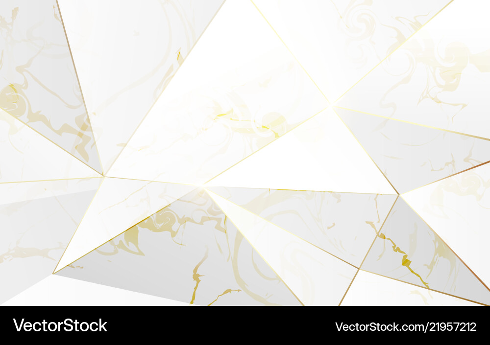 Abstract polygonal pattern luxury background Vector Image