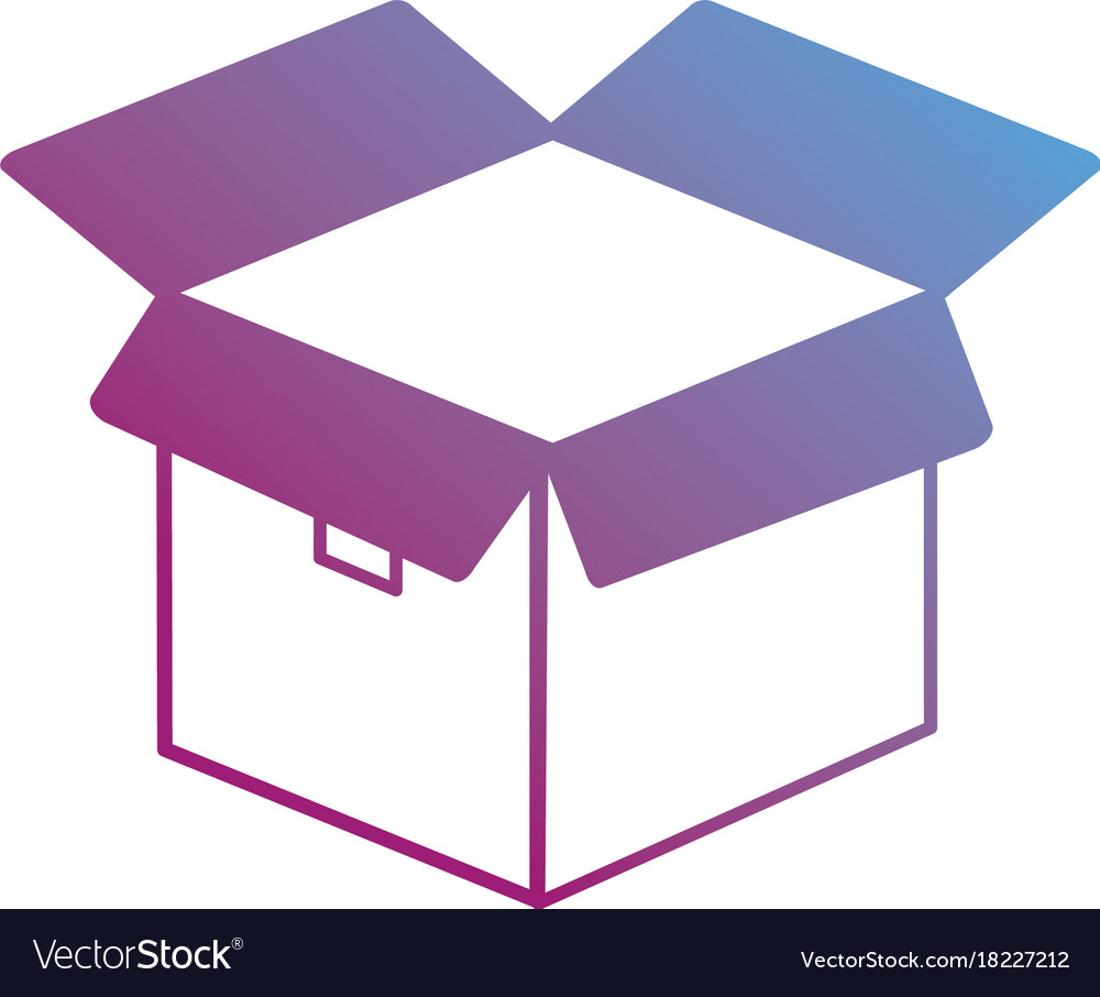 Contour box package product open design