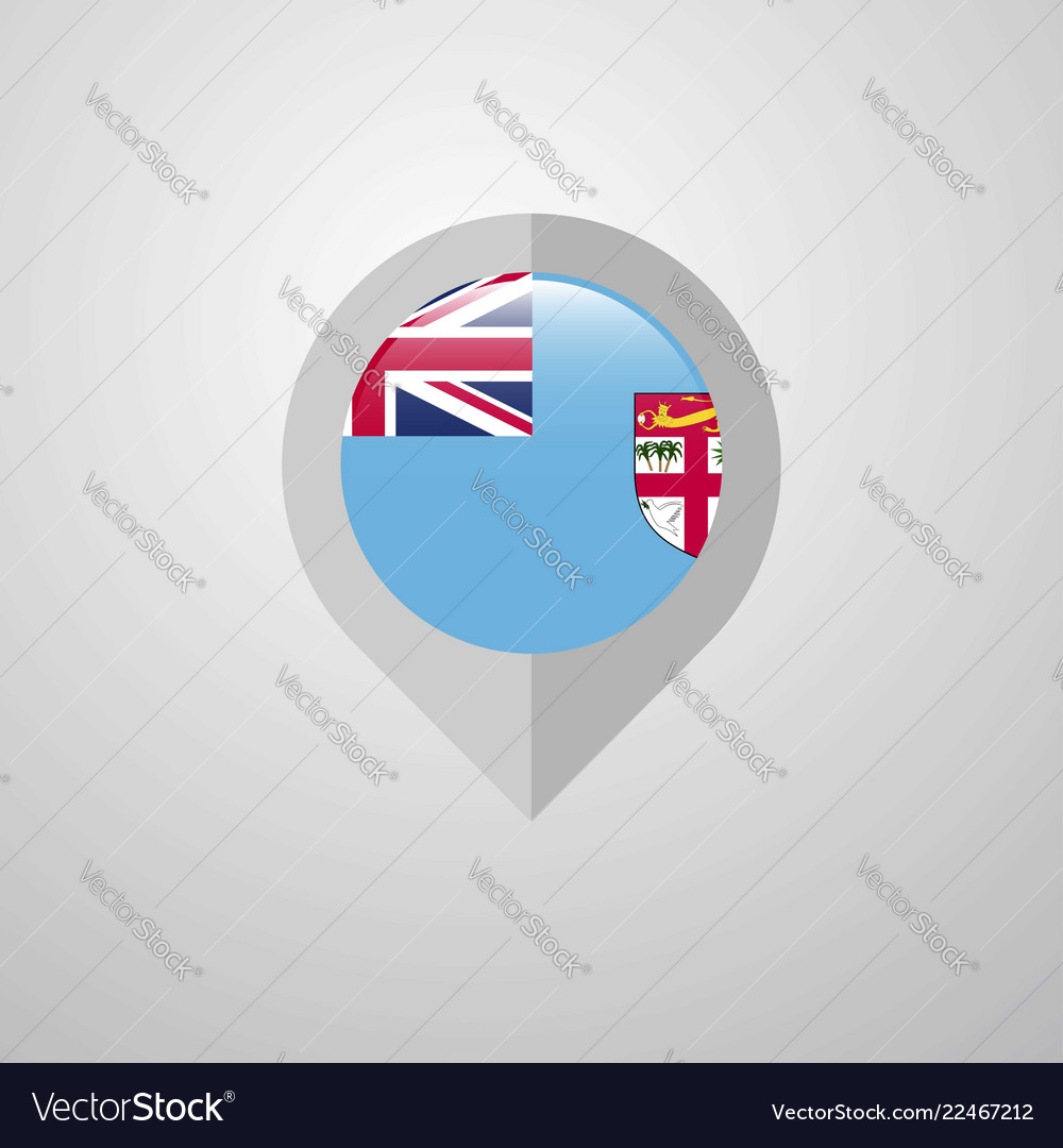 Karten-Navigationszeiger mit Föderation Bosnien