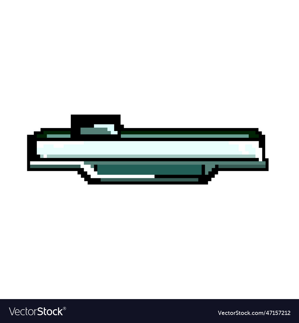 Print binding machine game pixel art vector image Print binding machine game pixel art