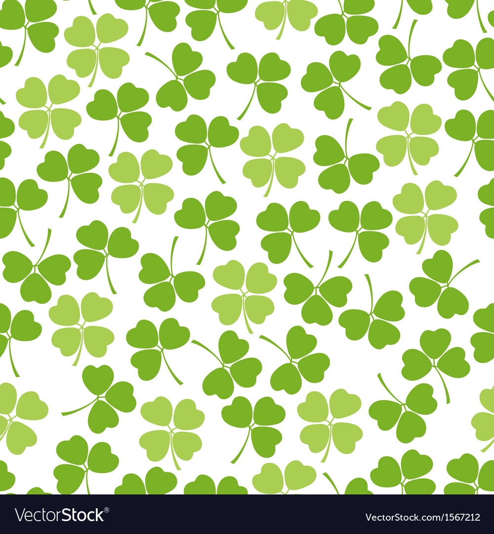 Seamless Clover Pattern