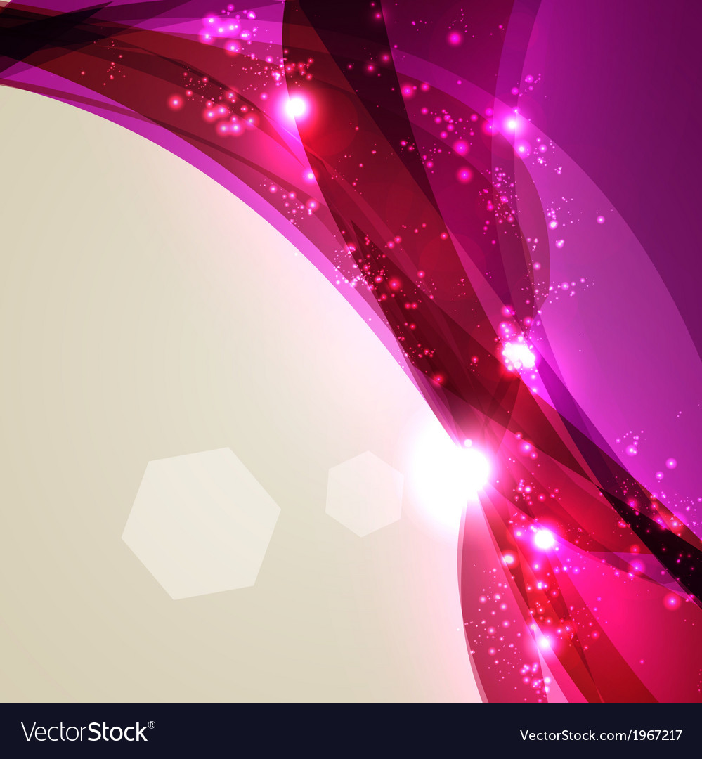 Abstract background shiny space futuristic wave Vector Image