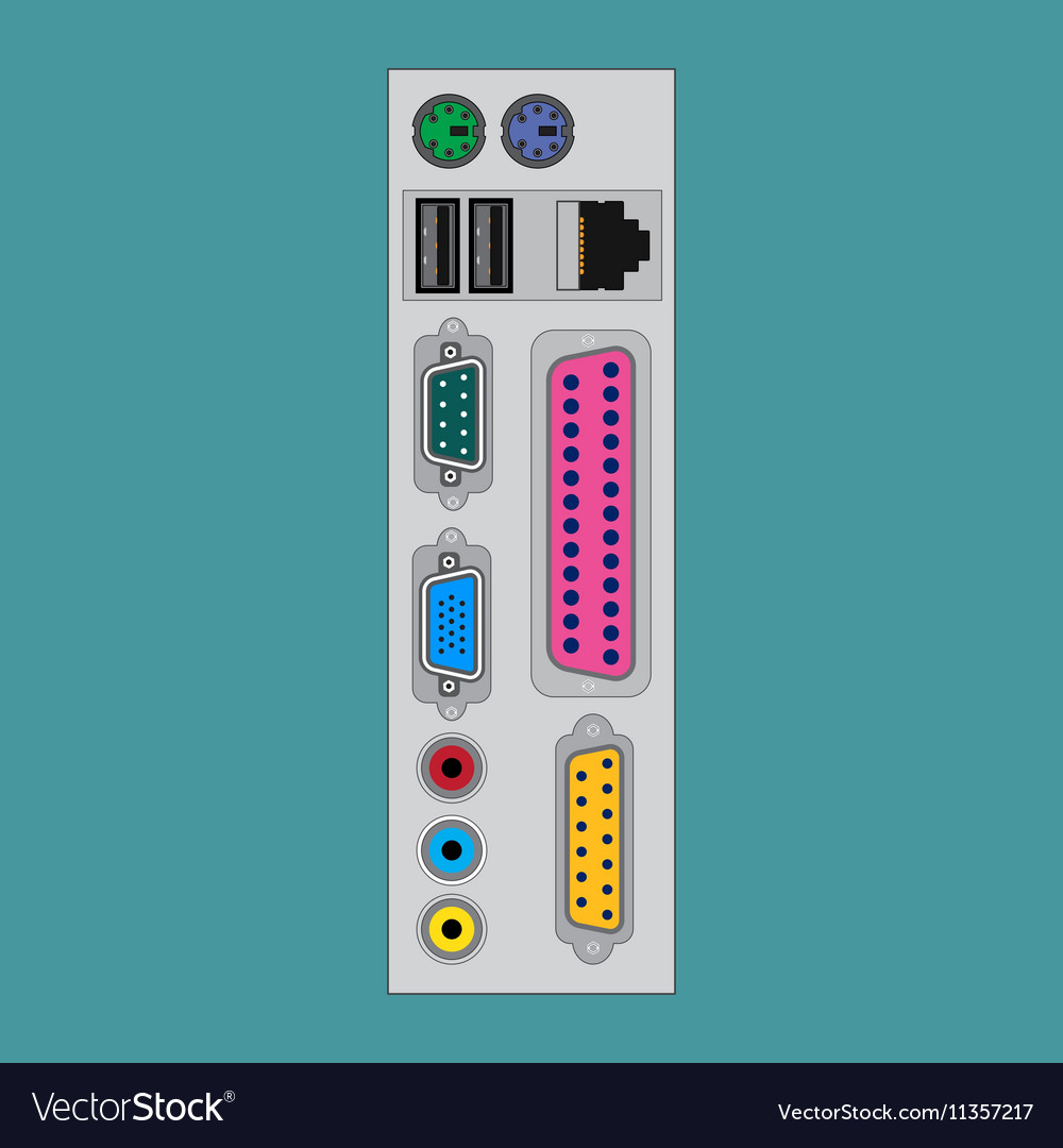 Connectors computer unit