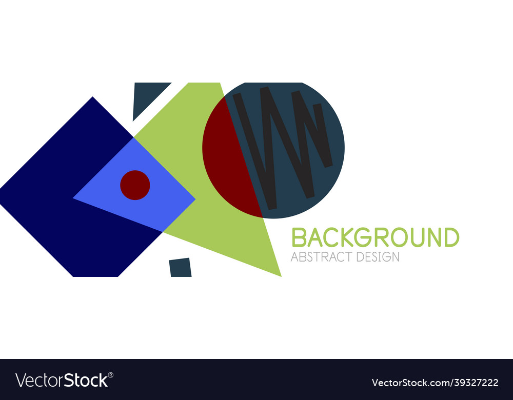 Abstract background blocks lines triangles