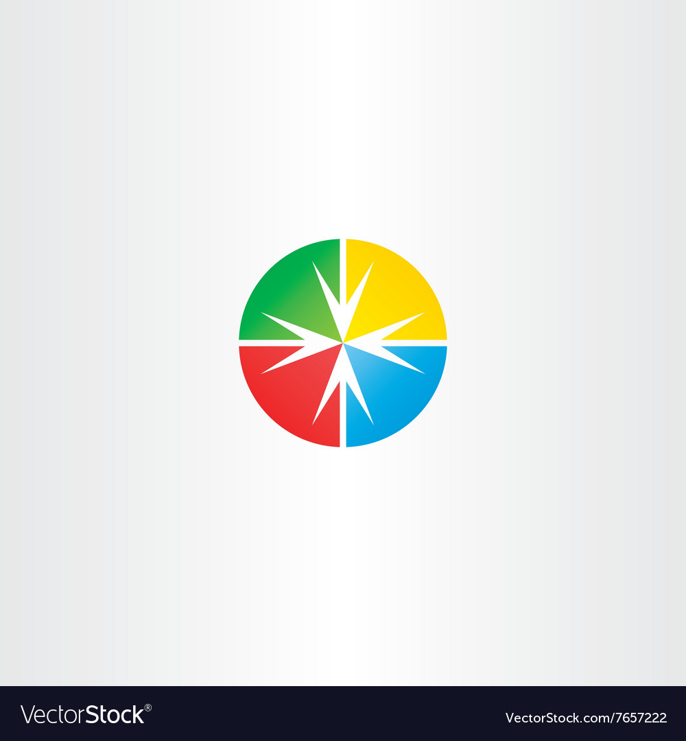 Circle arrow target point icon